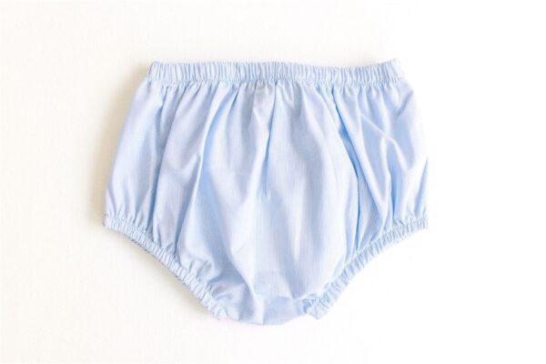 Diaper Cover  – Blue Pinstripe