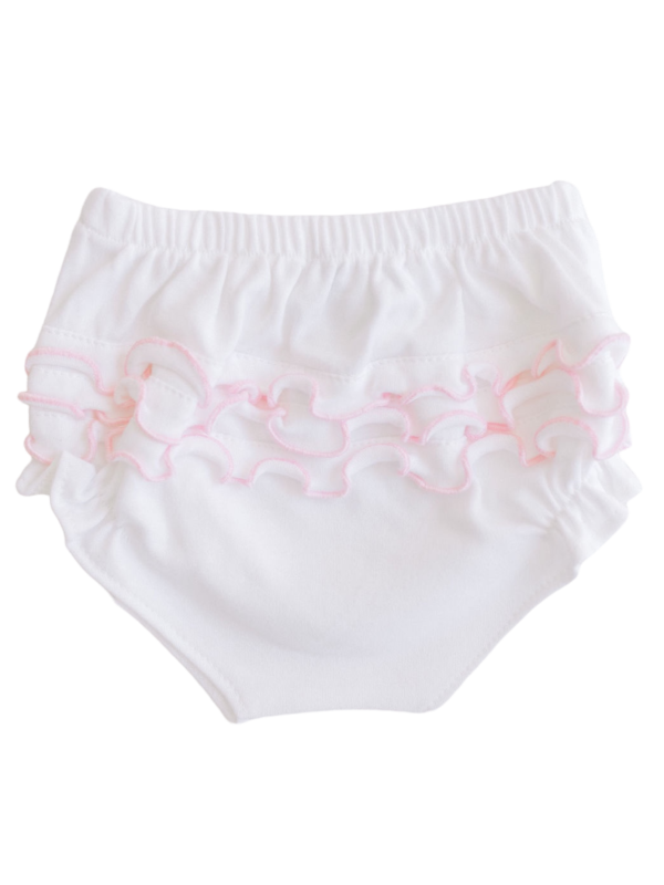 Diaper Cover – Pink Ruffles