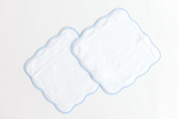 Washcloth – Blue Gingham