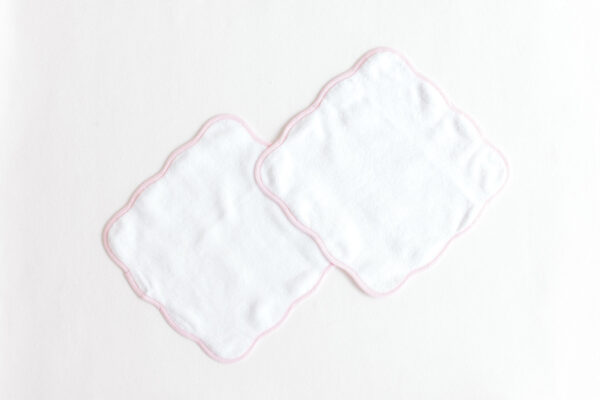 Washcloth – Pink Pinstripe