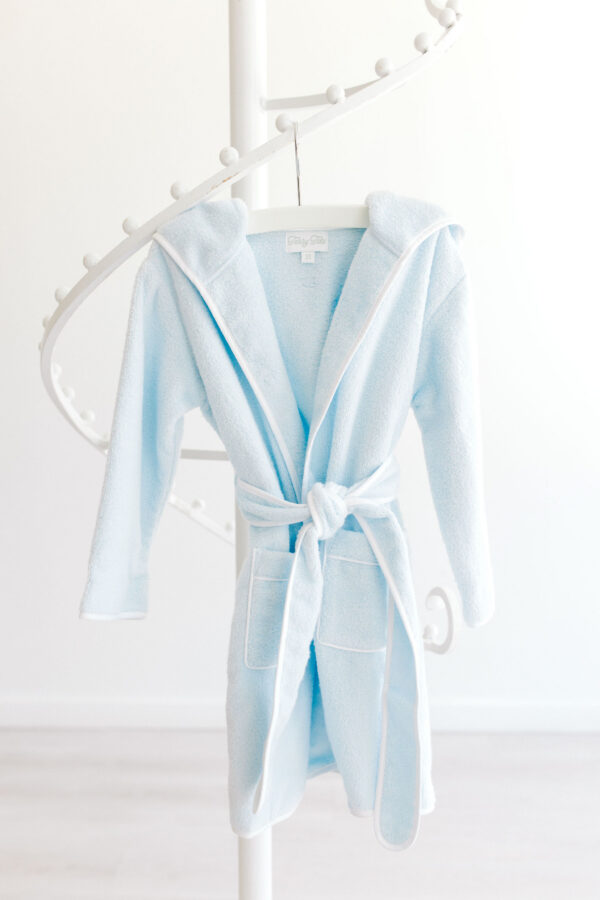 Bathrobe – Blue Terry