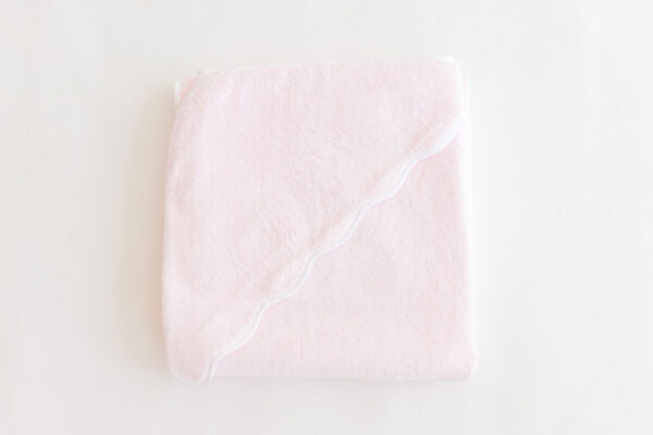 Hooded Towel – Pink Terry