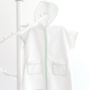 Sleeveless Cover Up – Green Stripe
