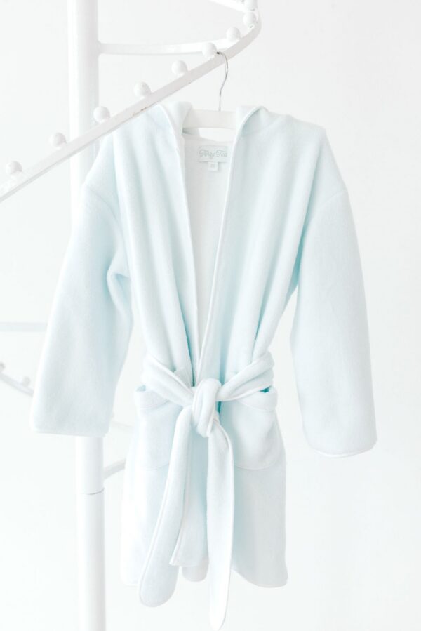 Bathrobe – Blue Fleece