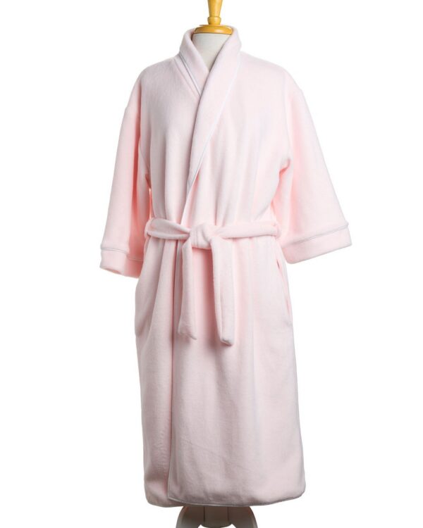 Women’s Bathrobe – Pink Fleece